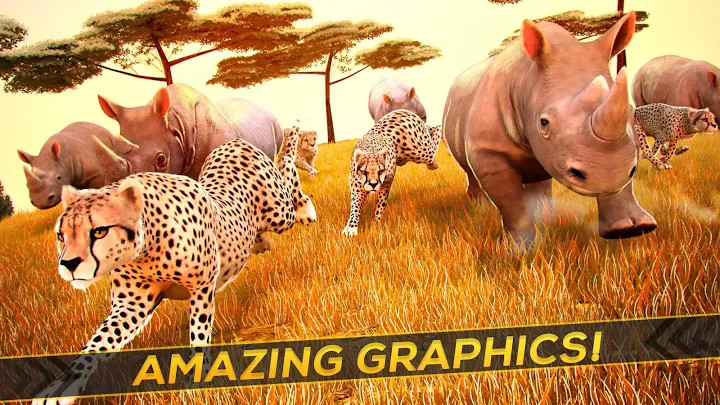 Wild Animal Simulator Games 3D截图5