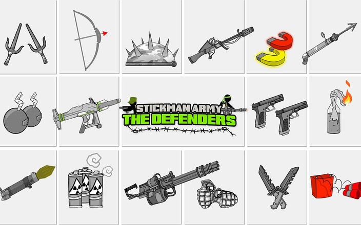 Stickman Army : The Defenders截图8