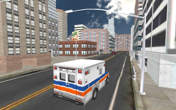 Ambulance Parking 3D截图4