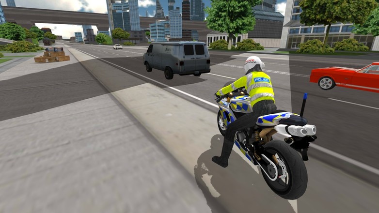 警用摩托自由世界模拟3D截图3