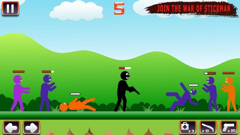 Stickman Shotgun Shooting截图2