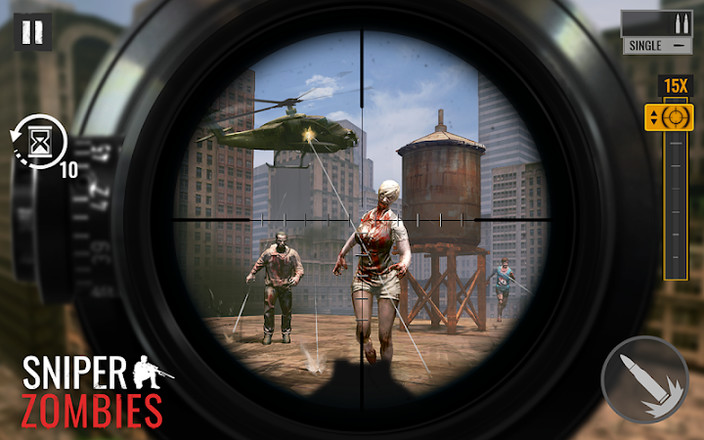 狙击手僵尸: Sniper Zombies截图2