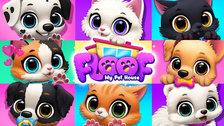 Floof - 我的宠物屋 - 猫狗游戏截图6
