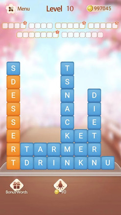 Word Shatter：Block Words Elimination Puzzle Game截图4