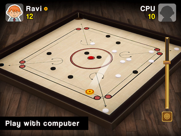 Carrom Multiplayer - 3D Carrom Board Game截图5