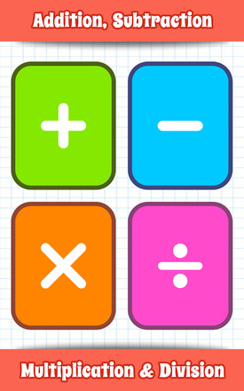 Math Games, Learn Add, Subtract, Multiply & Divide截图1