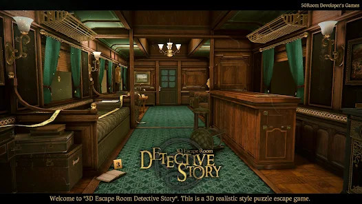 3D Escape Room Detective Story截图2