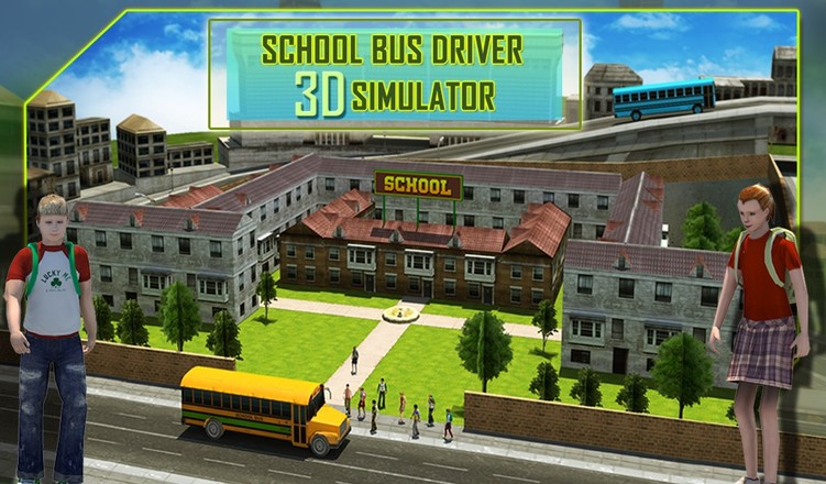校园巴士驾驶3D截图5