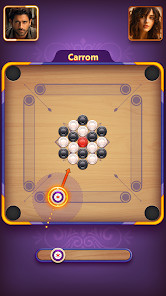 Carrom Go-Disc Board Game截图2