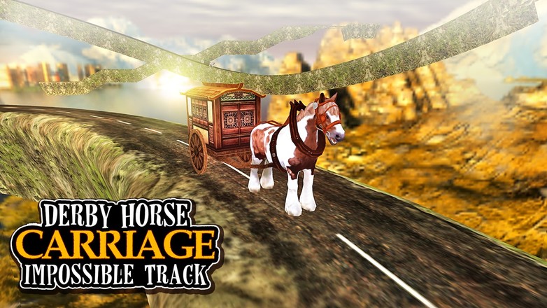 Impossible Track Derby Horse Carriage Simulator 3D截图2