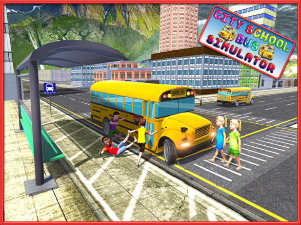 City School Bus Simulator 3D截图7