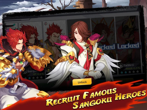 Light In Chaos: Sangoku Heroes [Action Fight RPG]截图6