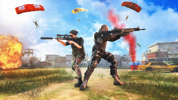 Free Fire Game 2021- FPS Shooting Game截图2