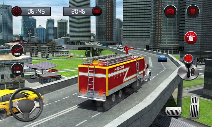 消防救援卡车模拟3D Firefighter Truck截图2