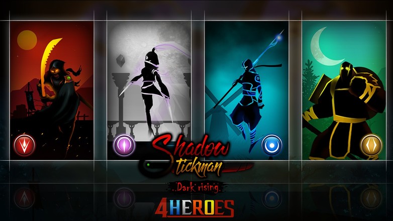 Shadow Stickman: Dark rising – Ninja warriors截图7