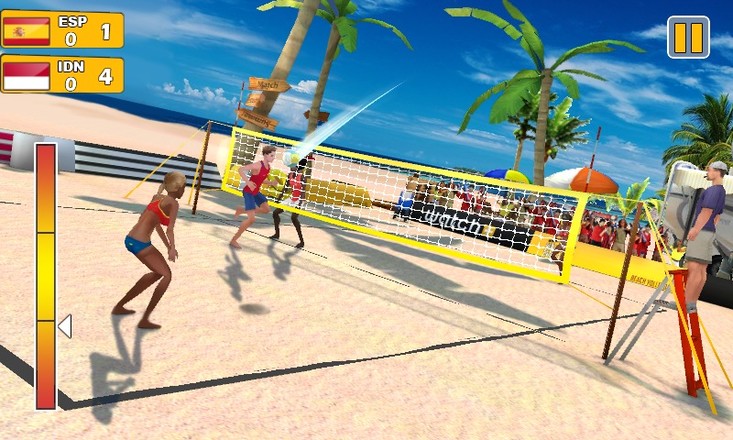 沙灘排球3D截图1