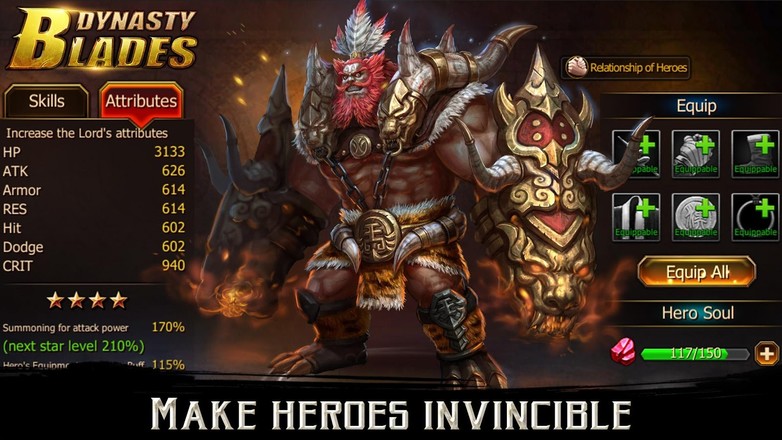 Dynasty Blades: Warriors MMO截图2