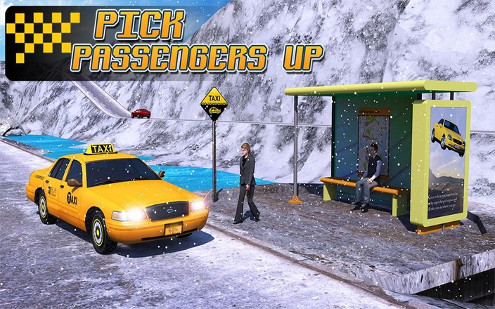 Taxi Driver 3D : Hill Station截图1