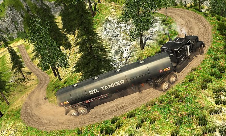 Uphill Offroad Army Oil Tanker截图7
