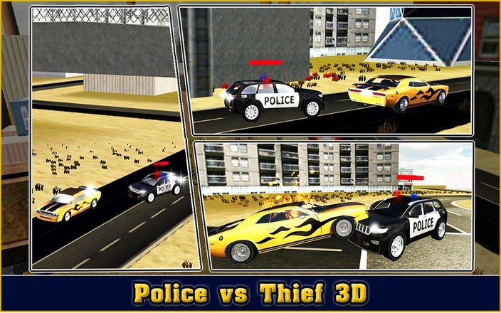 警察VS小偷3D截图1
