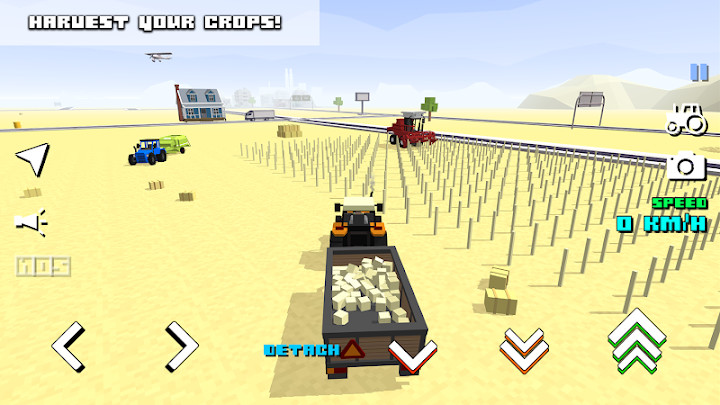 Blocky Farm Racing & Simulator - 农场模拟器截图6