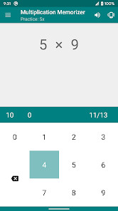 Multiplication Memorizer截图1
