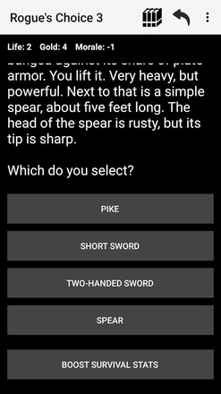 Rogue's Choice (Choices Game)截图7