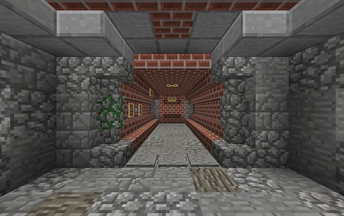 Evasion of Prison. Minecraft PE maps quest adventu截图2