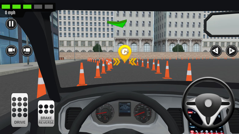 Emergency Car Driving Simulator截图5