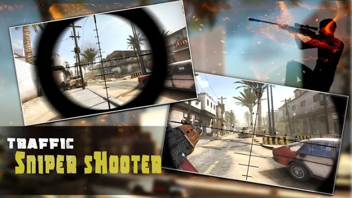 Traffic Sniper Shooter截图3