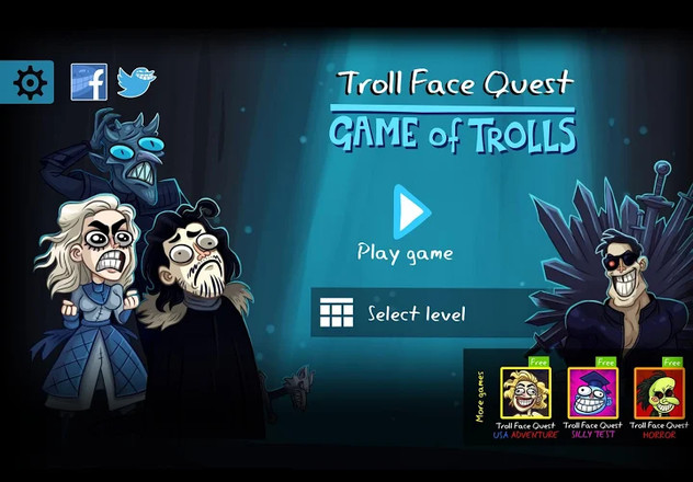 Troll Face Quest: Game of Trolls截图1