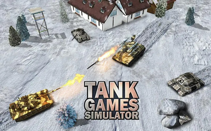 坦克游戏模拟截图3