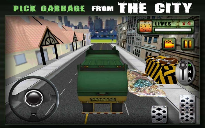 城市垃圾车司机3D截图5