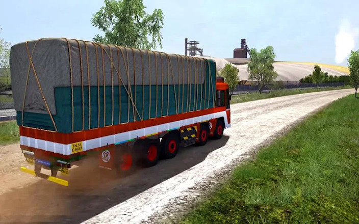 Cargo Truck Driving Games 3d截图2
