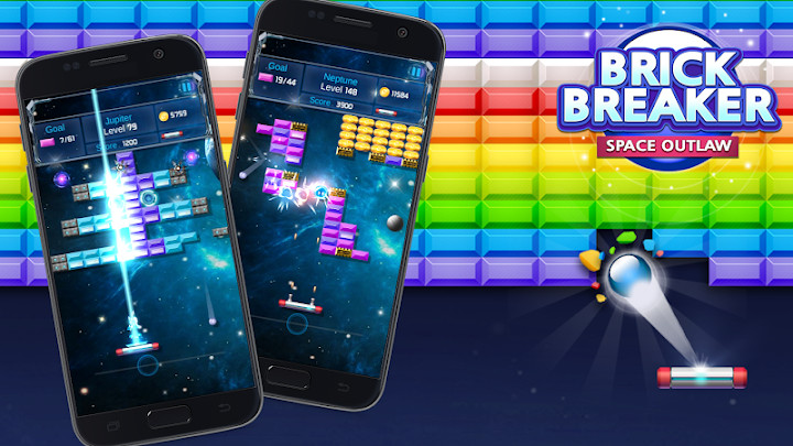 Brick Breaker king : Space Outlaw截图5