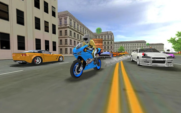 Sports bike simulator Drift 3D截图6