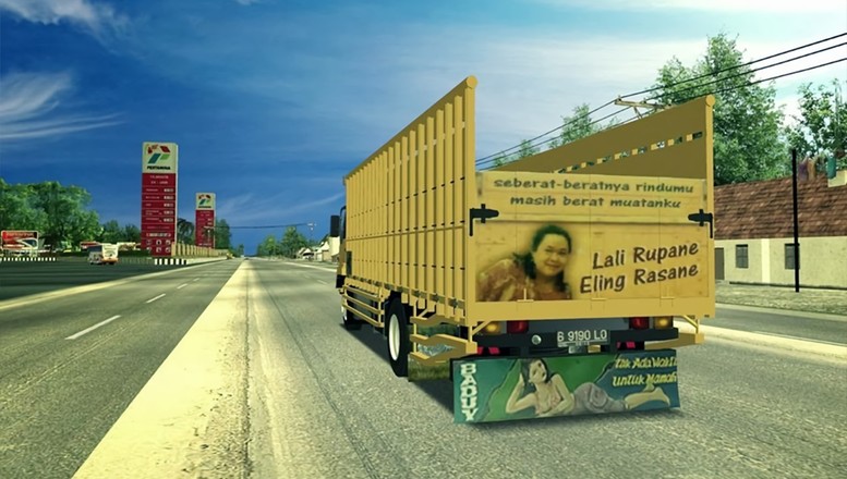 Indonesia Truck Simulator截图2