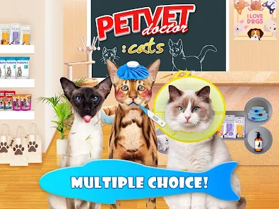 Cat Games: Pet Doctor Dentist截图1