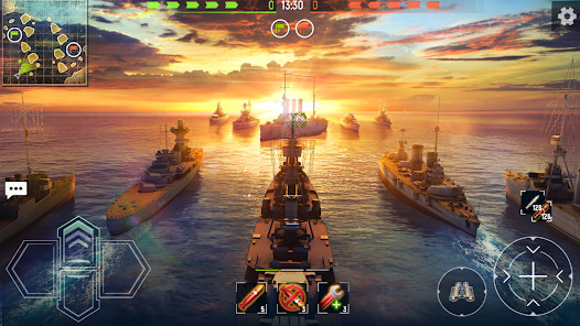 Navy War: 现代战舰截图1