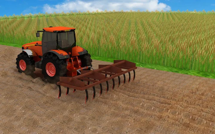 小麦 农业 拖拉机 模拟器截图5