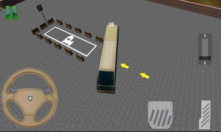 Bus Parking 3D截图2