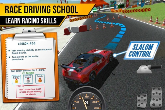 Driving School Test Car Racing截图9