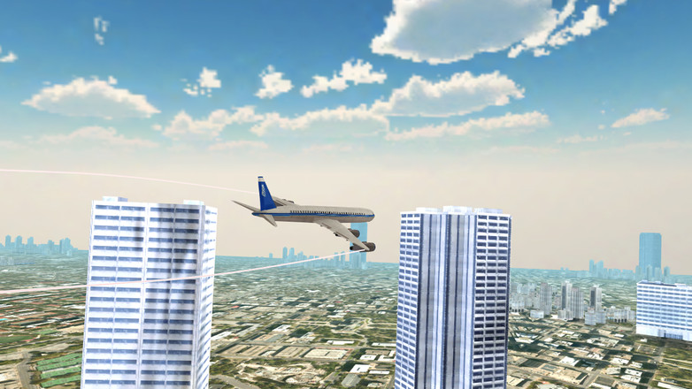 Flight Simulator City Airplane截图5