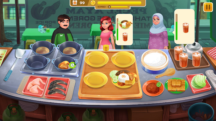 Selera Nusantara : Chef Restaurant Cooking Games截图5