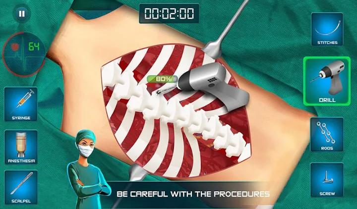 Surgeon Doctor 2018 : Virtual Job Sim截图1