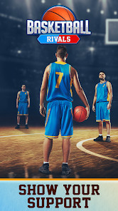 Basketball Rivals: Online Game截图2