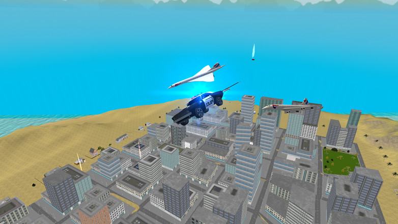 Flying Police Car: San Andreas截图5