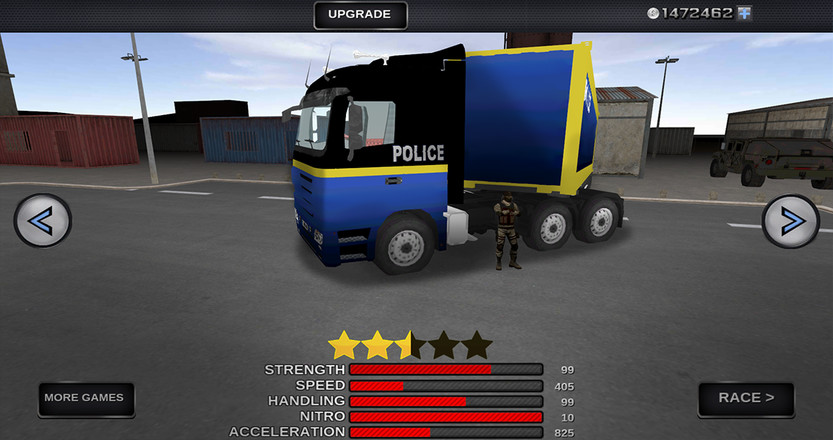 3D警方卡车模拟2016年截图7