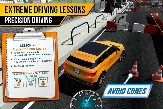 Driving School Test Car Racing截图10