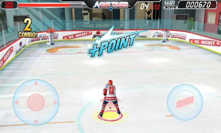 Ice Hockey - One Timer (Free)截图3